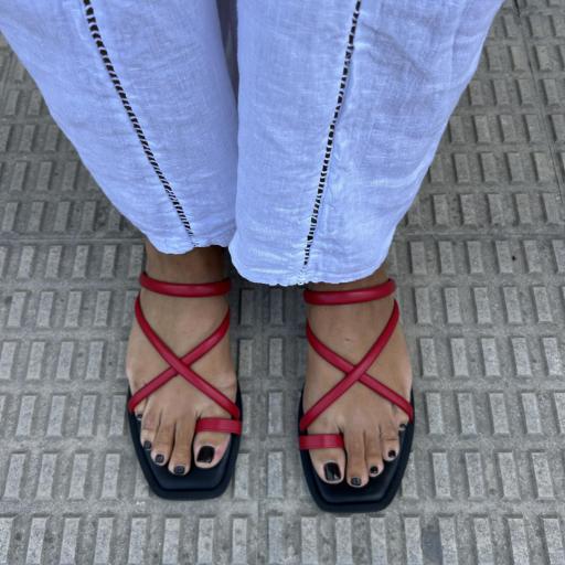 Sandalia Marza rojo [1]