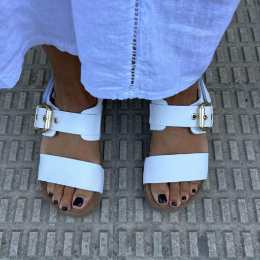 Sandalia Oca blanco [2]
