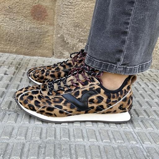 Deportiva Nina leopardo [0]