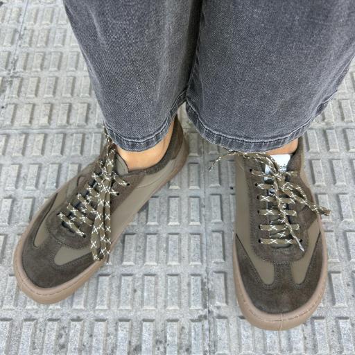 Deportiva Olmo barefoot kaki [1]
