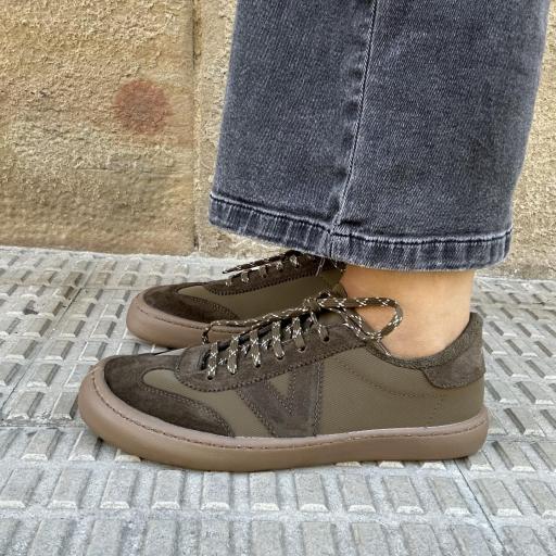 Deportiva Olmo barefoot kaki [0]