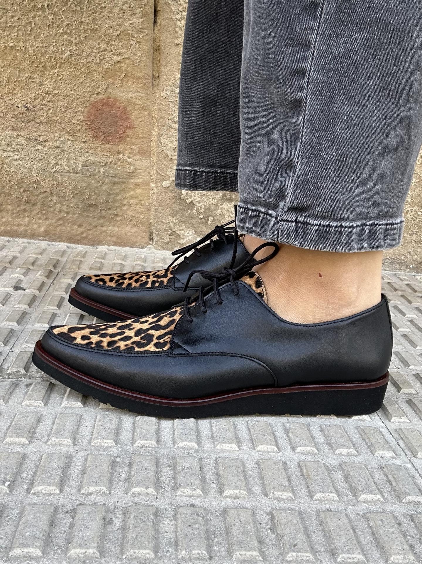 Zapato Erin leopardo