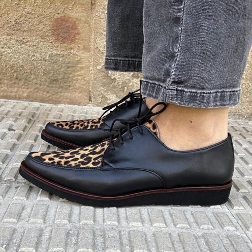 Zapato Erin leopardo [0]
