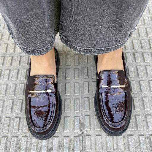 Mocasín Frenchy burdeos [1]