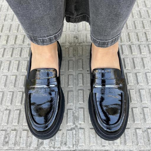 Mocasín Frenchy negro [1]