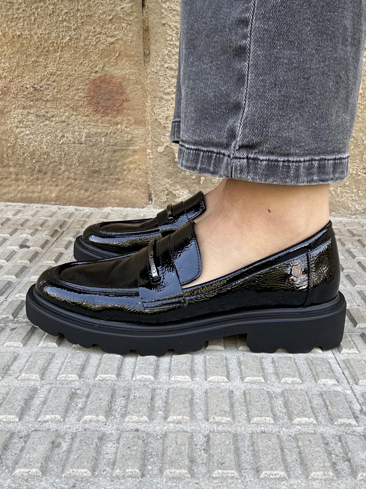 Mocasín Frenchy negro