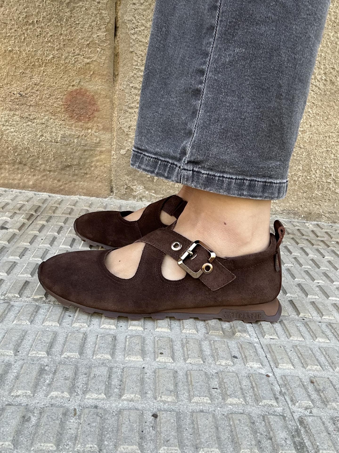 Zapato Valou marron
