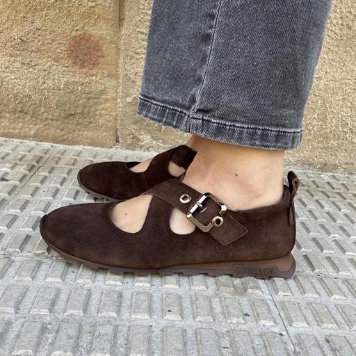 Zapato Valou marron