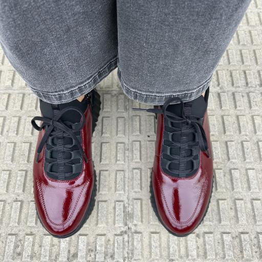 Zapato Chacha guinda [2]