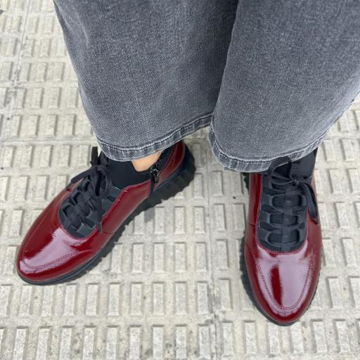 Zapato Chacha guinda [1]