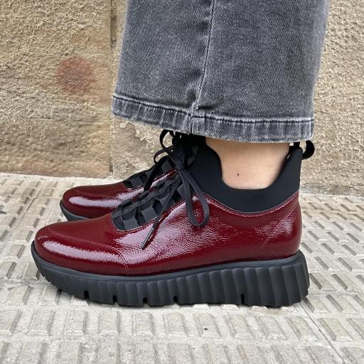 Zapato Chacha guinda [0]