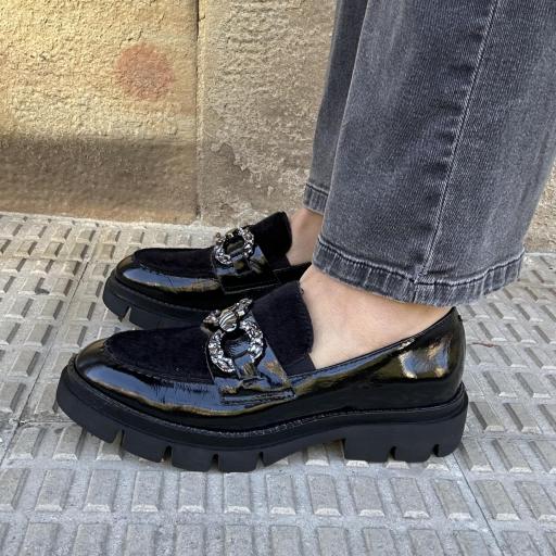 Mocasin Loula negro [0]