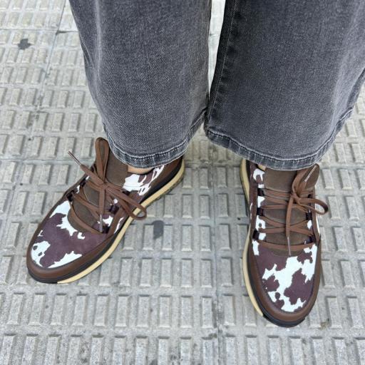Zapato Kitty vaca [1]