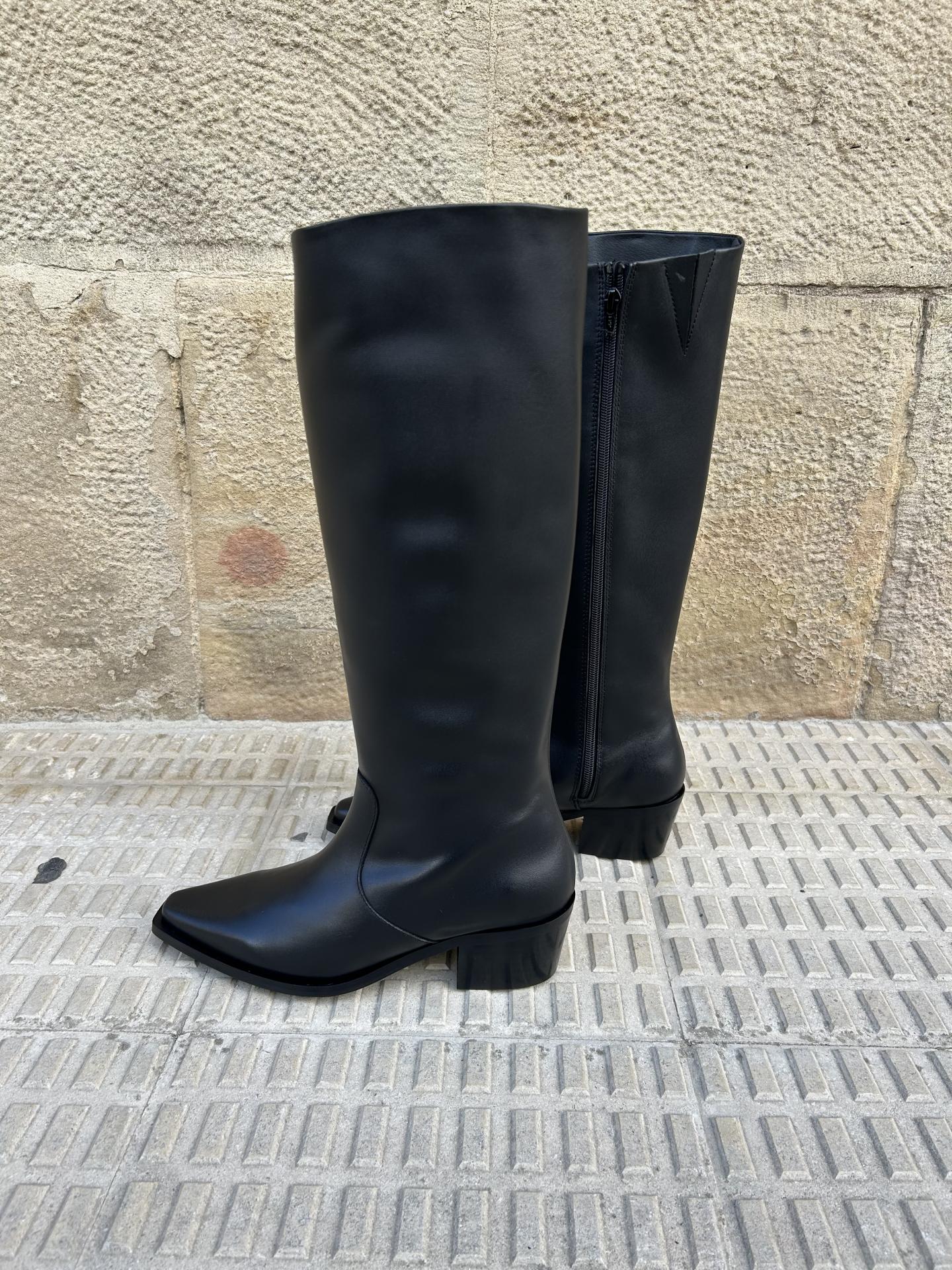 Bota Holly negro