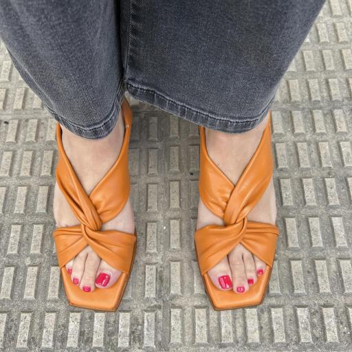 Sandalia Eve naranja [1]