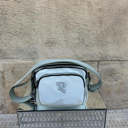 Bandolera nylon verde