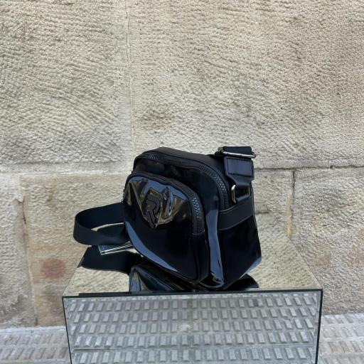 Bandolera nylon negro [1]