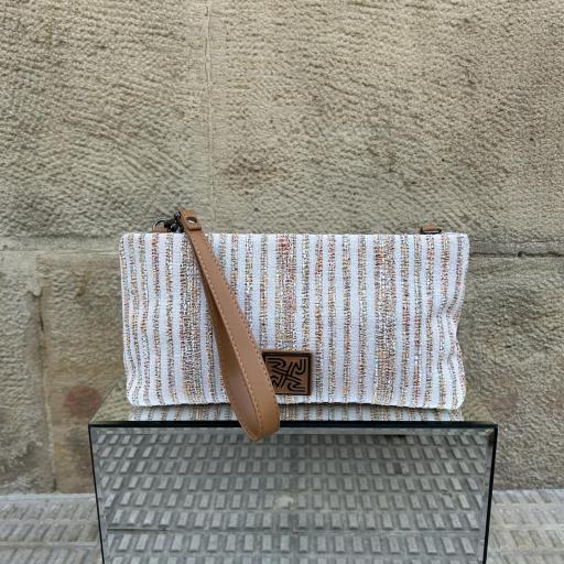 Bolso tejido colores 