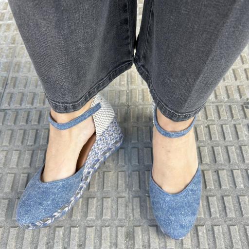 Alpargata Jeans azul