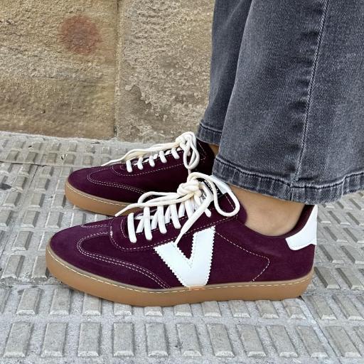 Deportiva Berlin retro Burdeos [2]