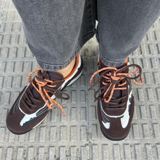 Deportiva Saturno estampado marron [0]
