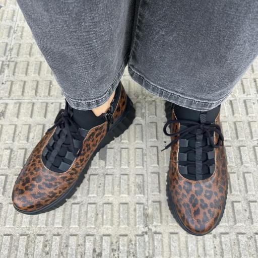 Botín sport Nancia leopardo [0]