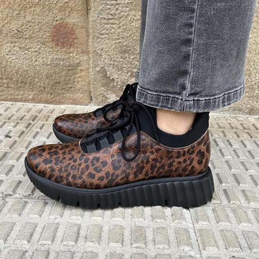 Botín sport Nancia leopardo [2]