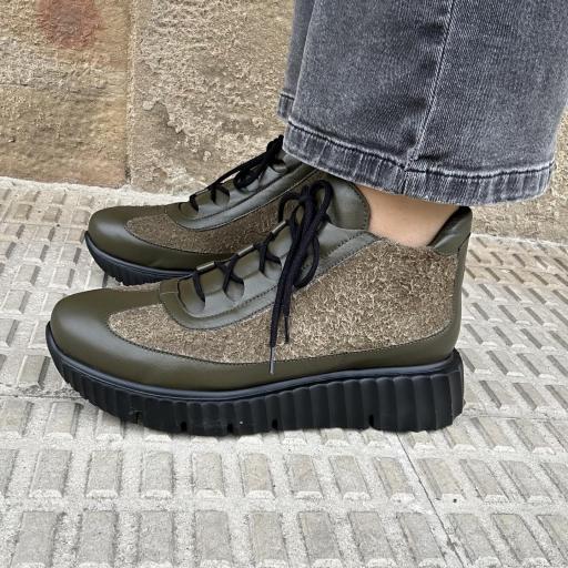 Botín sport Cammie verde [2]