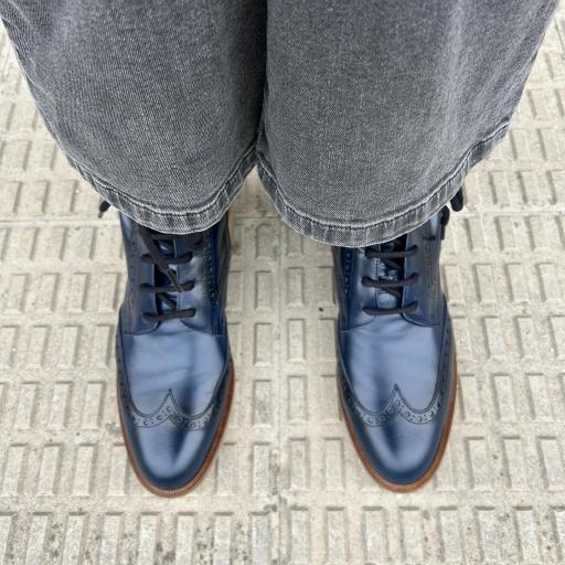 Botín Billie azul [0]