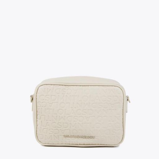 Bolso bandolera monograma crudo