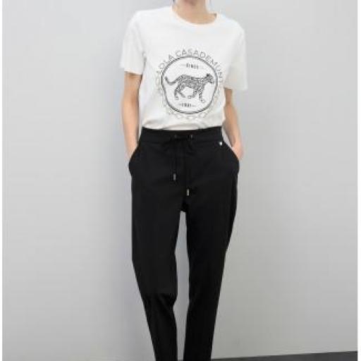 Camiseta blanca rosco con strass [2]