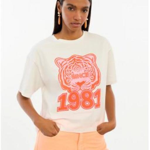 Camiseta blanca tigre 1981 [2]