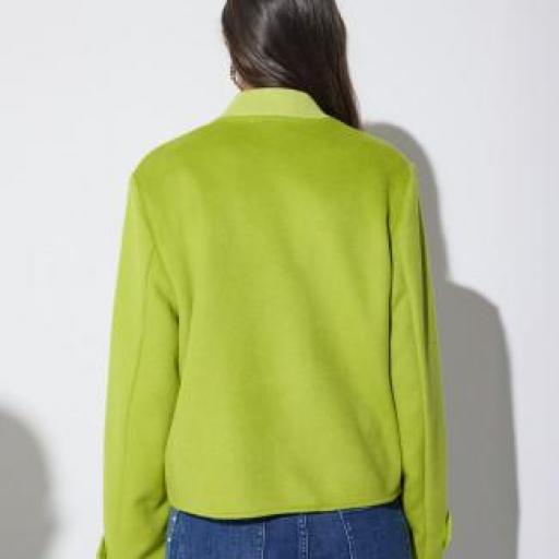 Chaqueta corta pistacho doble faz [1]