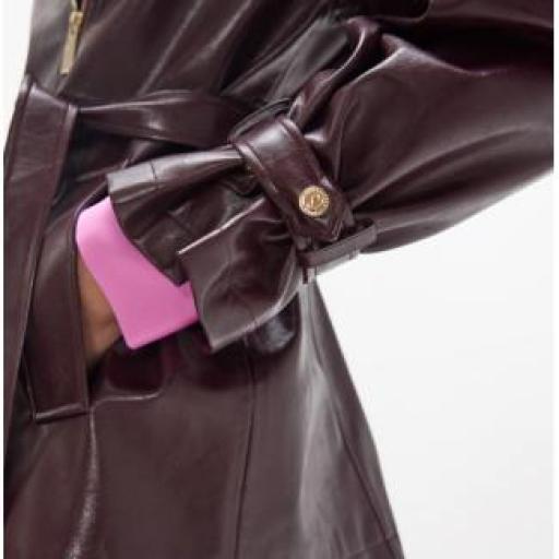 Chaqueta biker burdeos [1]