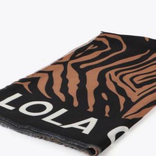 Foular estampado zebra y liso [0]