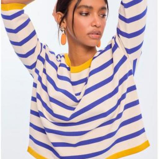 Jersey rayas bicolor [0]