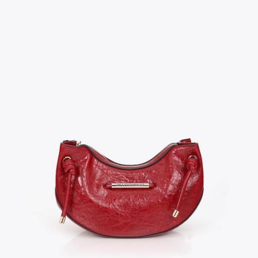 Bandolera media luna rojo [0]
