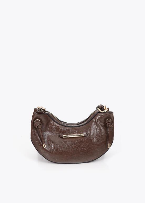 Bandolera media luna marron