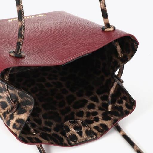 Shopper bicolor granate [1]