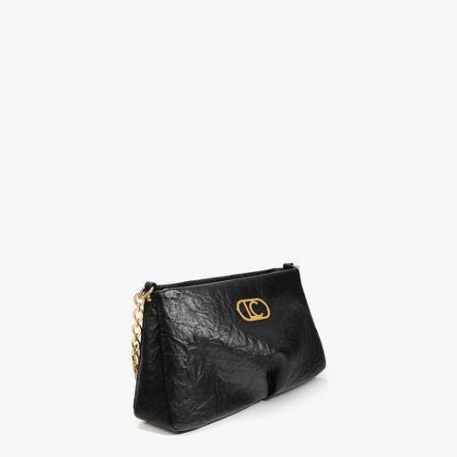 Bandolera cadena color negro [2]