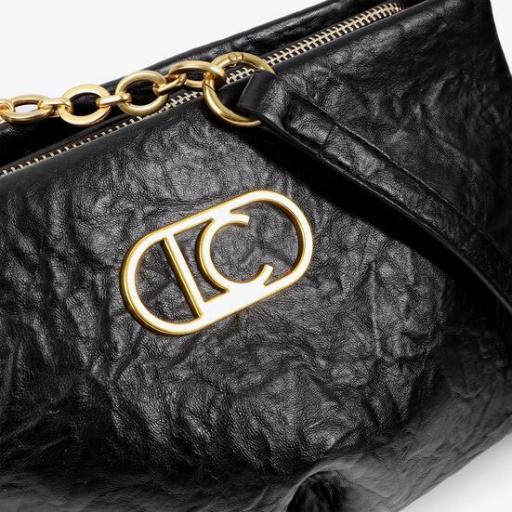 Bandolera cadena color negro [0]