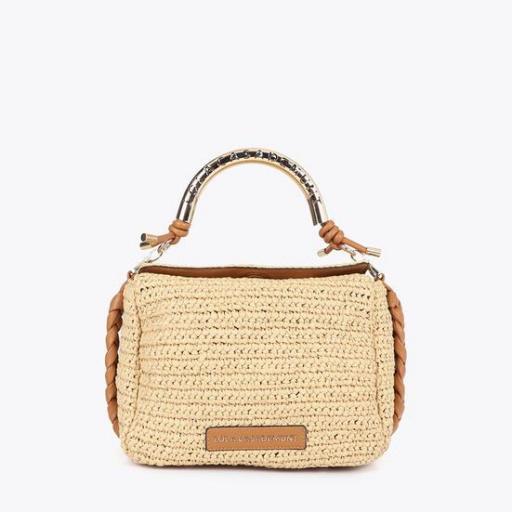 Bandolera 1981 trenzado camel