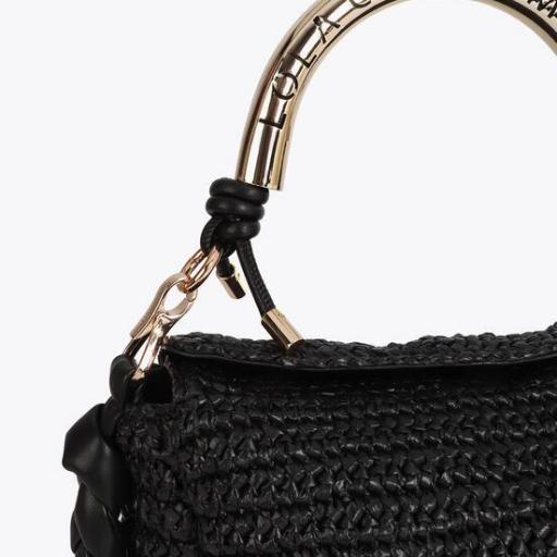 Bandolera 1981 trenzado negro [1]