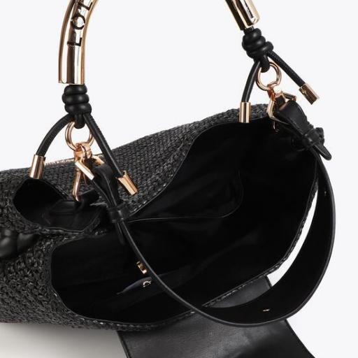 Bolso shopper 1981 trenzado negro [2]