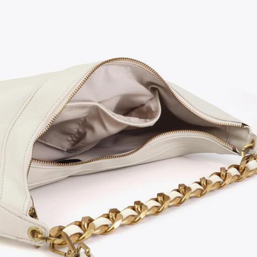 Bolso media luna cadena crudo [2]