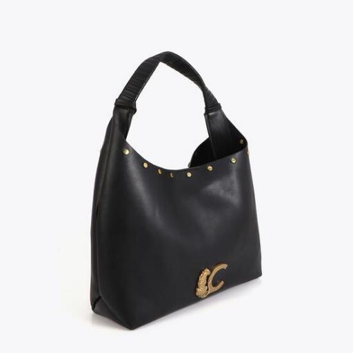 Shopper LC animal tachas negro [0]