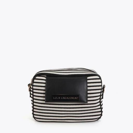 Bandolera tejido rayas 