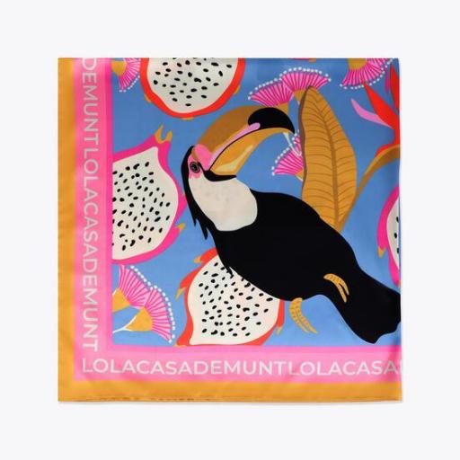 Pañuelo estampado tropical [2]