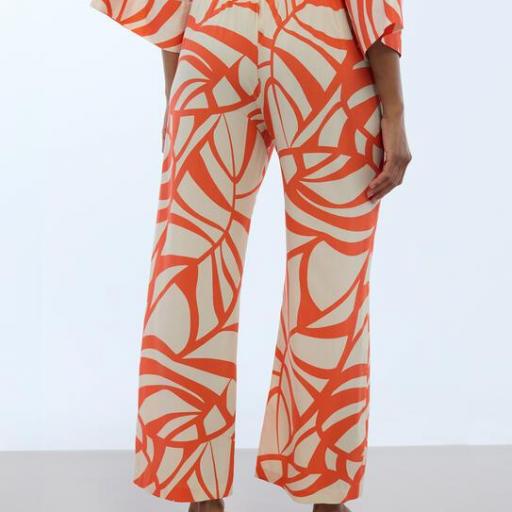 Culote print hojas naranja [2]