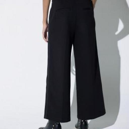 Pantalon negro contraste laterales [2]